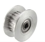 Polia dentada Com Rolamento Para Correia Gt2-6mm furo 3mm - Imagem 2