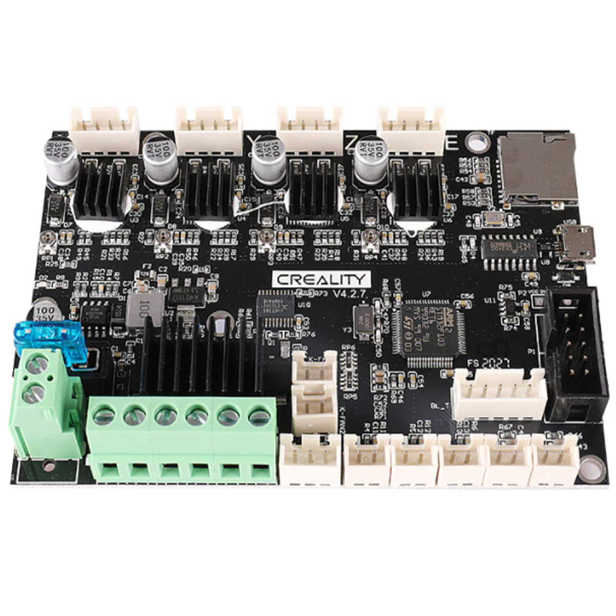 placa ender Placa Mãe Mainboard Silenciosa Creality Ender V2 mod 4.2.7 - Imagem 1